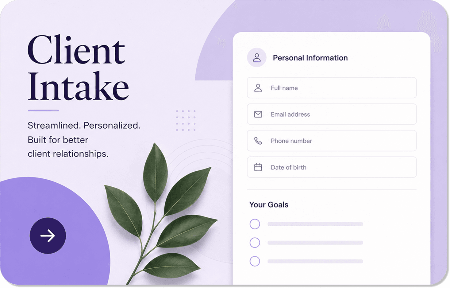 Client intake