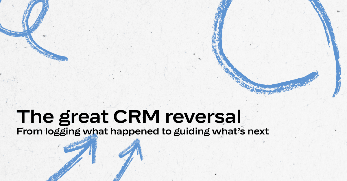 The great CRM reversal