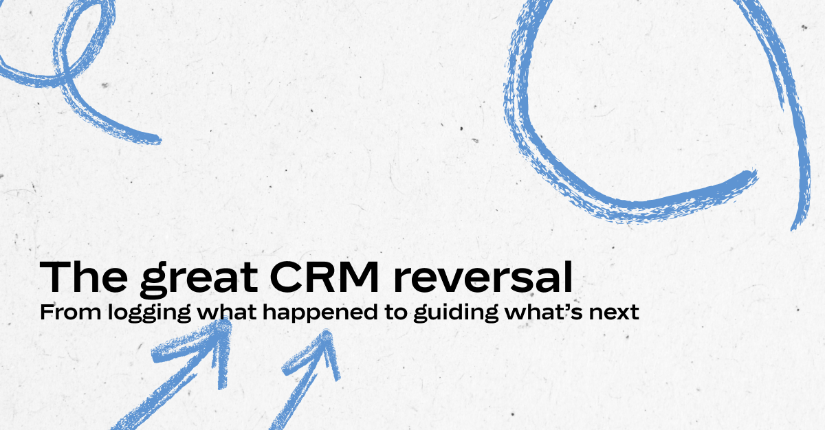 The great CRM reversal