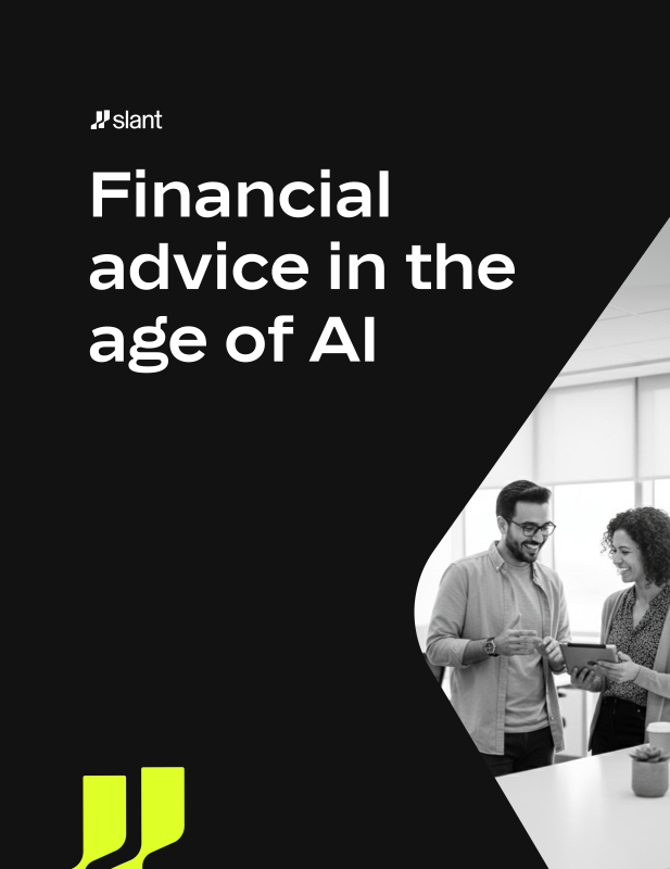 Financial advice in the age of AI